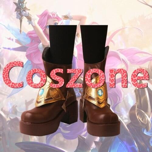 LOL Seraphine Cosplay Shoes Boots Halloween Carnival Cosplay Costume Accessories