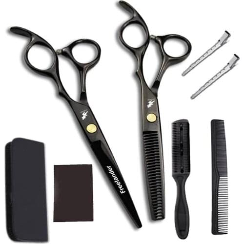 Professional Hairdressing Hair Scissors for Barber Cutting Thinning Barbershop Haircut Scissors Hairdresser Supplies Set Kit