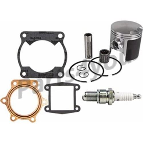 Piston Head Gasket Ring Pin Spark Top End Kit For Yamaha Blaster 200 YFS200 DT200 1988-2006