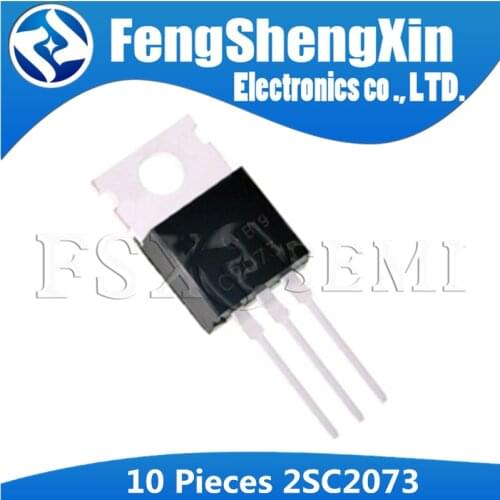 10pcs 2SC2073 TO220 C2073 TO-220 TO-22 KSC2073 power triode