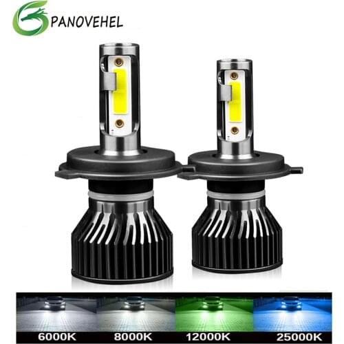 2Pcs H7 Led 120000LM Headlight H1 H3 H4 H8 H11 Bulb 9005 9006 Hb3 Hb4 Led Bulb Turbo Lamp for Car Led Headlight Bulb NO FAN