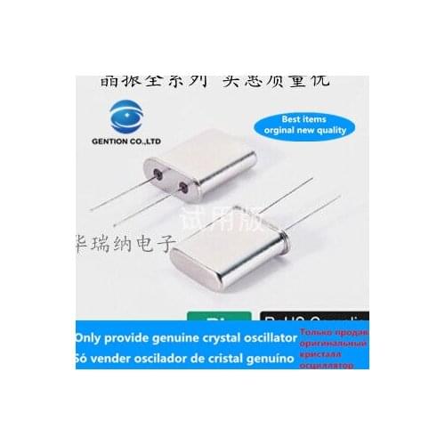 50pcs 100% orginal new 49U 3.579545MHZ 3.5795M 3.579545MHZ Inline Passive Crystal HCJ