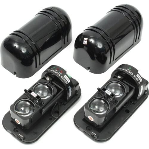 ABT-60m 2 beam alarm Intrusion Alarm Infrared Detector Burglar Alarm Photoelectric Dual Beam Perimeter Fence Window Outdoor