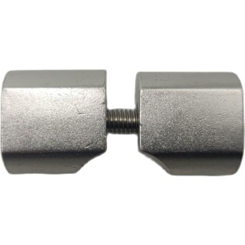 Custom Made Aluminum seat clamp special use E Bike Frame Seat Post Top Tube Overlap Locking Metal Piece Fasteners Unique Parts