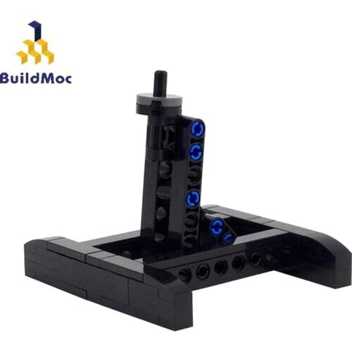 BuildMoc Star Plan 17386 X-Wing Display Building Blocks MOC Military Space Compatible Model Bricks Toys For Children DIY Gifts