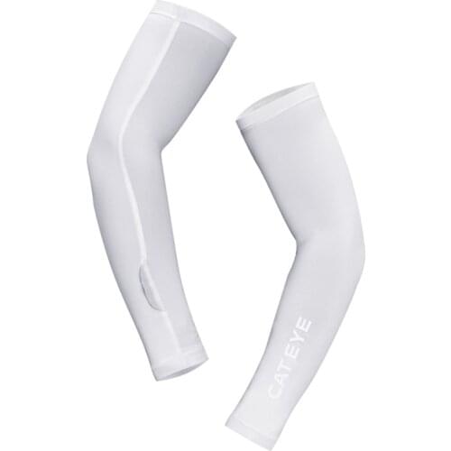 CATEYE Cycling Arm Sleeve MTB Road Bicycle Arm Warmer Running Fitness Gym Armsleeve Arm Stockings Sport Safety Wear bike