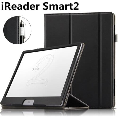 2020 New ireader Smart2 Holster Embedded Original Leather case Ebook Case Top Sell Black Cover For ireader Smart 2 10.3inch
