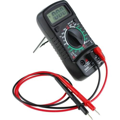 New XL830L Digital Multimeter Meter Testers Automotive Electrical Transistor Peak Tester Meter Capacitance Meter,Black