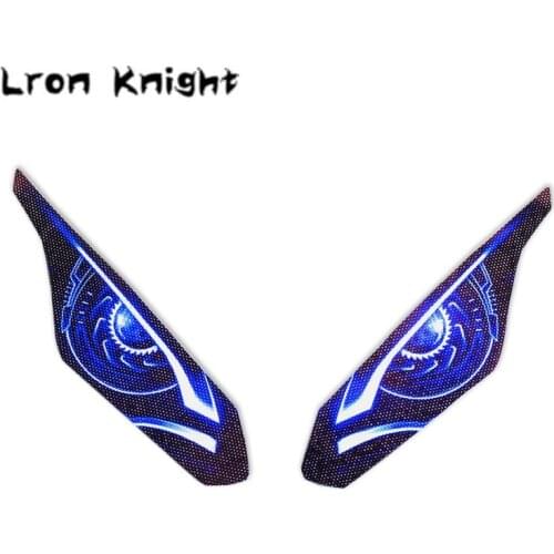 For HONDA XADV750 X-ADV XADV 750 X-ADV750 2017 - 2019 Motorcycle 3D Front Fairing Headlight Stickers Guard Head light protection