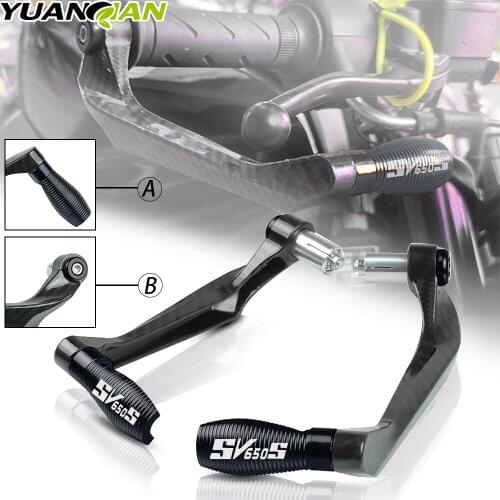For SUZUKI SV650 SV650S SV 650 SV650S 1999-2009 2008 Motorcycle 7/8" 22mm Handlebar Grips Brake Clutch Levers Guard Protector