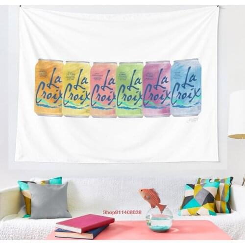 La Croix Cans tapestry Art Tapestry Ins Tapestry Household Bedside Decoration Cloth Hanging Tapiz