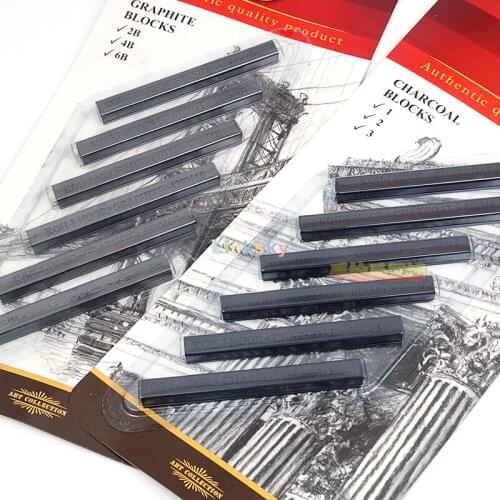 Koh-I-Noor Gioconda Artist Graphite Blocks,Extra smooth, high quality excellent for drawing and sketching,Art supplies