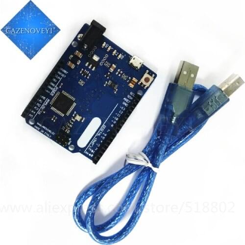 Leonardo Atmega32u4 R3 Microcontrollore Scheda di Sviluppo con Il Cavo Usb Compatibile per For Fai da Te Starter Kit In Stock