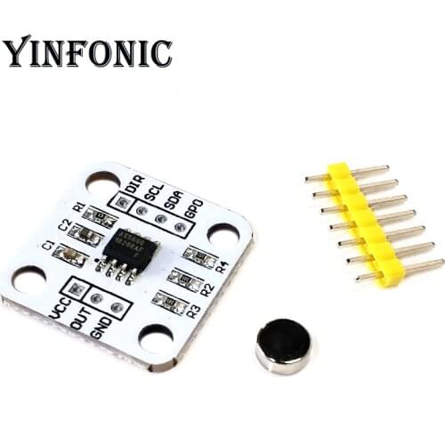 AS5600 magnetic encoder magnetic induction angle measurement sensor module 12bit precision