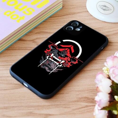 For iPhone Ghost Of Tsushima Print Soft Matt Apple iPhone Case 6 7 8 11 12 Plus Pro X XR XS MAX SE