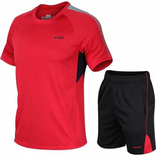 2020 New Men Kids Sports Suits Quick Dry Boys and girls Running Sets Clothes Men Sports Joggers Training Gym Fitness Sportswear