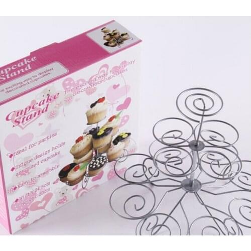 New Year Promotion Sale!!!!3 Tier Cupcake Stand Holder Tower Wedding Birthday Party Dessert Display Metal