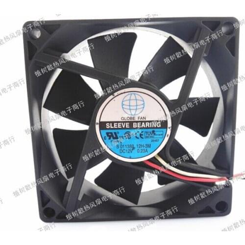 New original GLOBE FAN S011388 12H-3M 12V 0.23A cooling fan