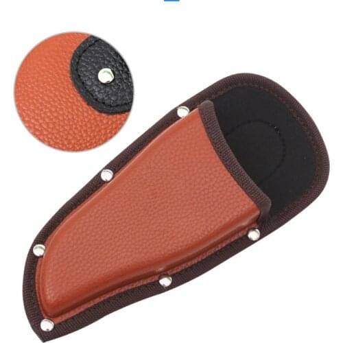 Durable Leather Sheath Pouch Holder Gardening Tools Holster Belt Case for Garden Pruning Pliers Shears Scissors