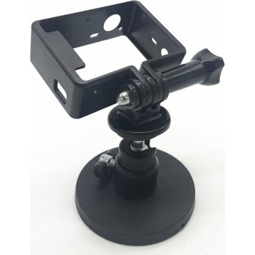 Rubber Magnetic Magnet Car Suction Cup Mount with tripod mount adapter for Gopro Hero 5 4 3 SJ4000 SJ6 Xiaomi Yi H9 C30 Camera