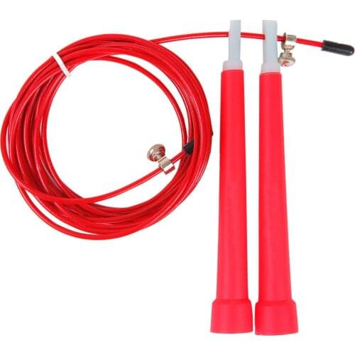 Jump Ropes High Speed Steel Wire Skipping Adjustable Portable Jump Rope Fitness Sports Fitness Workout Equipment #P2