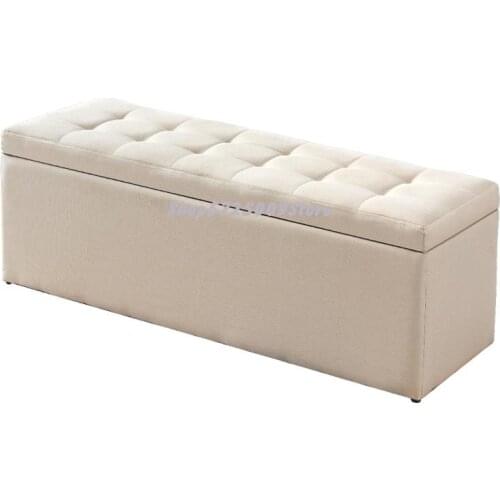 Clothing Store Sofa Stool Rectangular Creative Storage Shoes Stool Cloth Can Sit In The Fitting Room Rest Box Stool