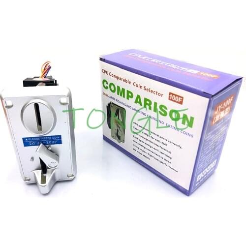 High Quality Plastic Electronic Coin Acceptor CPU Comparison Multi Coin Selector Mechanism Accepter Jamma Arcade Games Parts