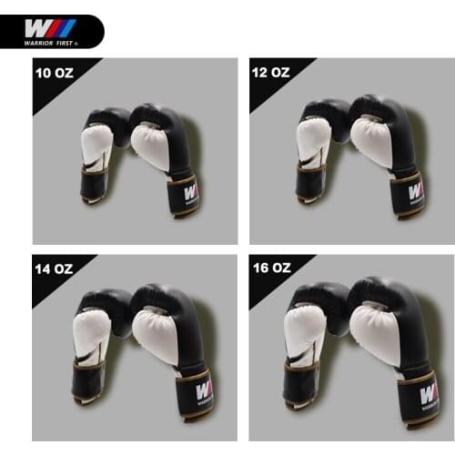 Adult Professional Microfiber PU Boxing Gloves Mitts Sandbag Training Gloves Protector PU Material Muay Thai for Boxeo Gloves