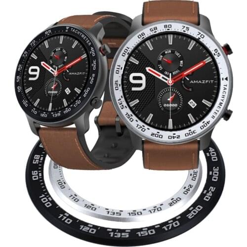 Anti Scratch Protection Ring For Xiaomi huami amazfit gtr 47mm 42mm Ring sapphire Watch Dial Bezel Styling Case metal Cover