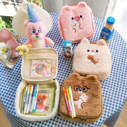 Women cute cosmetics bag fashion bag travel wash storage bag