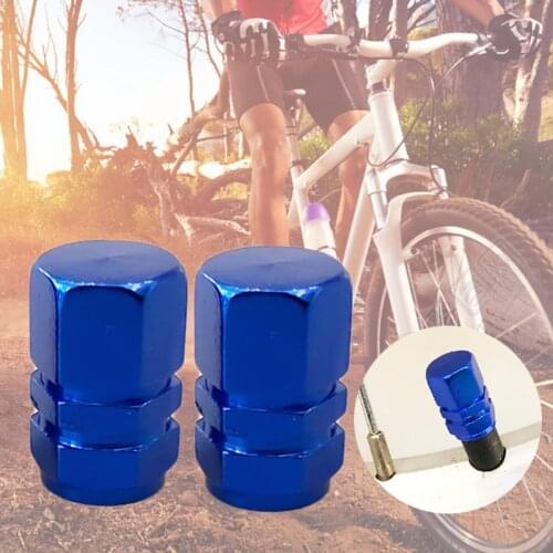 1Pcs Bike Valve Adapter Anti-rust Bicycle Beauty Nozzle Waterproof Aluminum Alloy Mini Valve Connector Color CNC Car Dust Cap