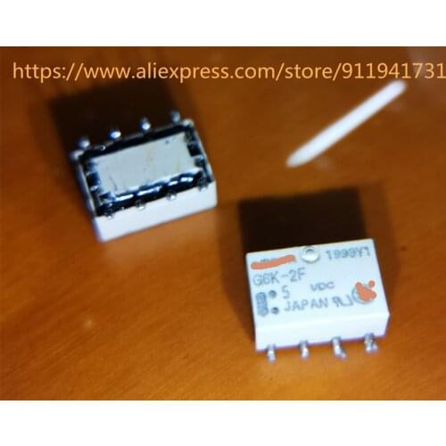 2PCS G6K-2F-5VDC G6K-2F G6K-2F-5 Electronic components chip IC