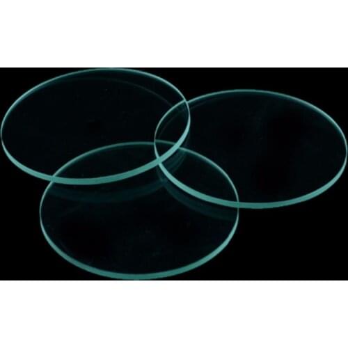 2PCS Diameter 41.5mm~42mm thickness 2mm High Power Lens Glass for C8 C1 T6/L2/Q5/R5 LED Flashlight Light Lamp