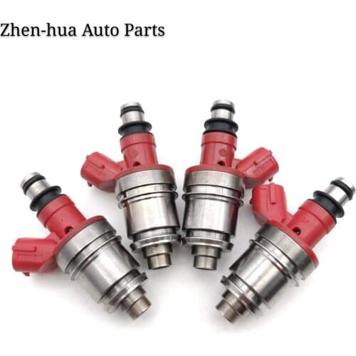 4PCS 15710-77EA0 JS28-2 Fuel Injector Nozzle for 1994-03 Suzuki-Isuzu-Honda 1.8-2.0-2.3-2.6 JS282 8-97079532-0 Car accessories