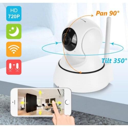 720P IR Night Vision Wireless Intercom Pan&Tilt IP Camera