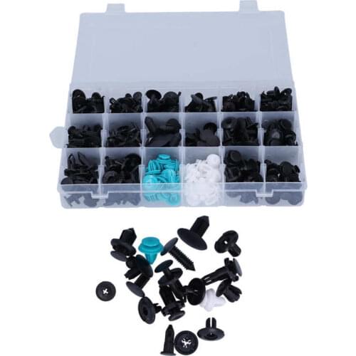 Auto accessories interior araba aksesuar Auto Fasteners Clips Push Retainer 18 Size Universal for Car Body Fender Trim