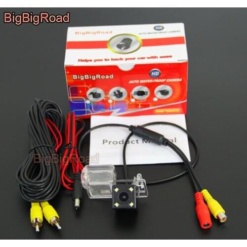 BigBigRoad Car Rear View Reverse Parking CCD Camera For Ford Edge 2015 2016 2017 Mondeo Sedan 4 GE 2013 2014 2015 2016 2017