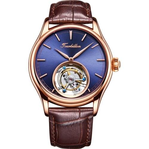 Tourbillon Watch Tough Guy Pilot Watch Automatic Mechanical Hollow Dial Gift Business Men Watches Personality Domineering Watch