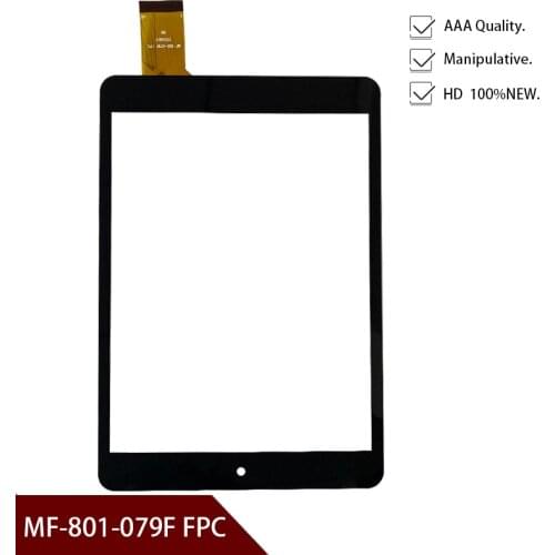 Black touch screen for MF-801-079F FPC 8 inch tablet Touch Screen screen cable code digitizer Free shipping