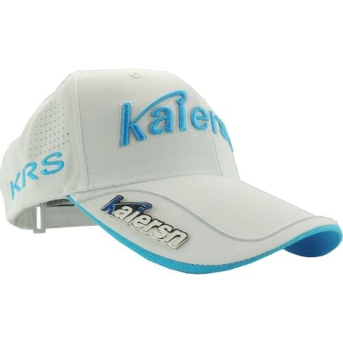 Golf Cap With Marking For Men And Women Polyester Golf Hat Baseball Cap Breathable Cap 4-Color Laser Hole Burnt