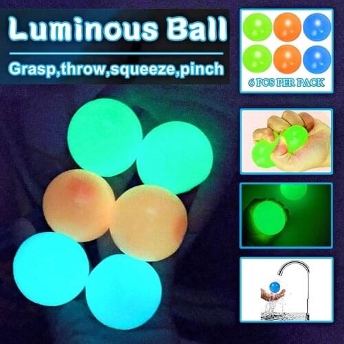Ceiling Globbles Wall Sticky Balls Anti Stress Fidget Toys for Children Pressure Antistress Sensory Squishy Ball Stressball
