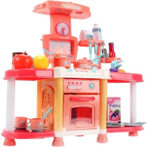 Toys with Cooking Food Sets Vegetables Fruits Pretend Play Kitchen Kids Toy for Children