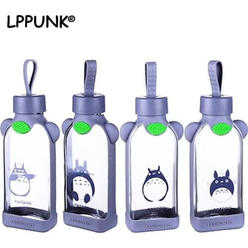 LPPUNK Glass Water Bottles