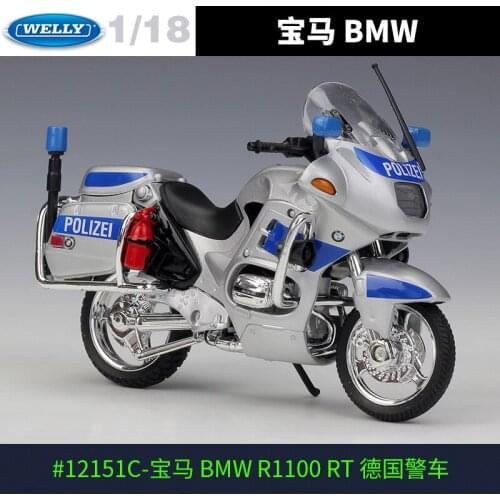 Welly 1:18 Yamaha Honda Triumph BMW Simulation Alloy Motorcycle Model Collection Ornaments Childrens Gifts