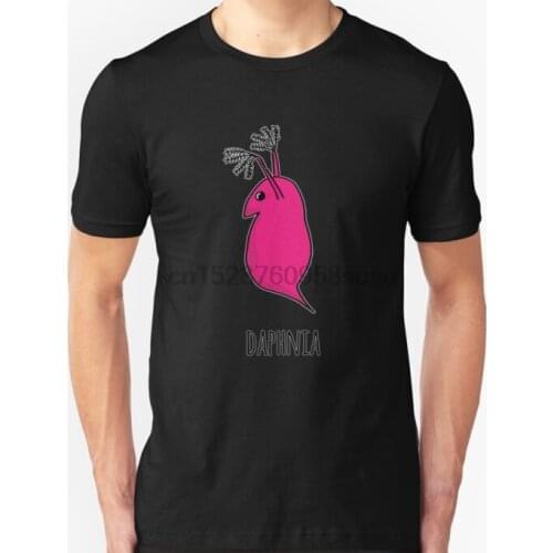 Men tshirt Short sleeve Daphnia Unisex T Shirt One neck Women t-shirt