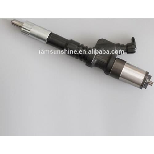Genuine diesel injector 095000-0801,095000-0800 common rail injector 6156-11-3100 for excavator engine 6D125-3