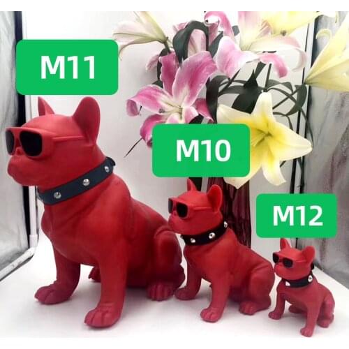 2021 Portable Bluetooth Speaker 3D Model Speaker M11 Bulldog Speaker 2.0 Creative Cartoon Dog Outdoor Speaker Computer Speaker