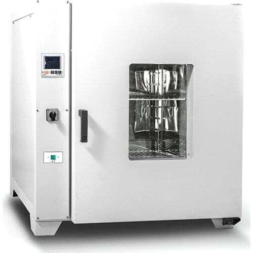 Forced Air Drying Oven LCD Display Horizontal Lab Drying Equipment 54L Stainless Steel Chamber 42*37*35cm Temp. RT 10~200(C)