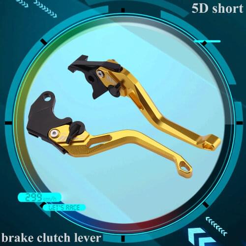 For Triumph STREETTWIN 2016 STRADA TAZZA SCRAMBLER/STREET TWIN CUP 2017 Aluminum Rhombus 5D Brake Clutch Levers 3D Short Tie Rod