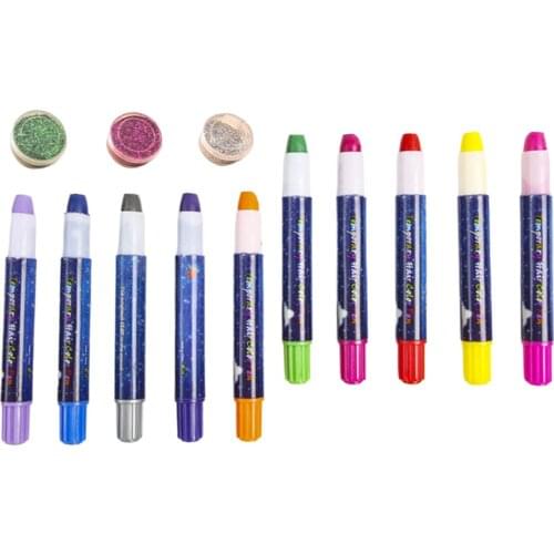 Salon Home Hair Chalk Pens Party Gift Toys Hair Color Painting Bright Kit